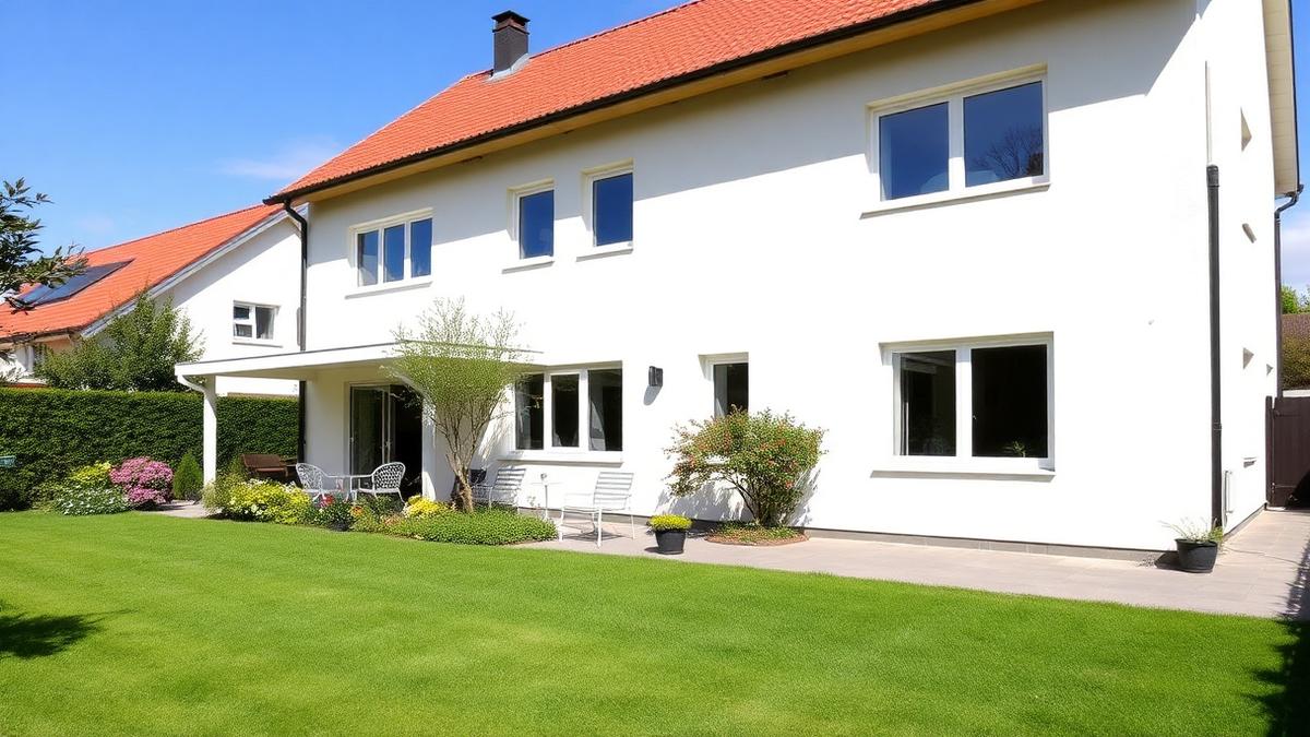 Einfamilienhaus mit Garten